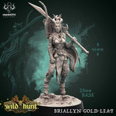 Briallyn Gold Leaf 3D-printed model